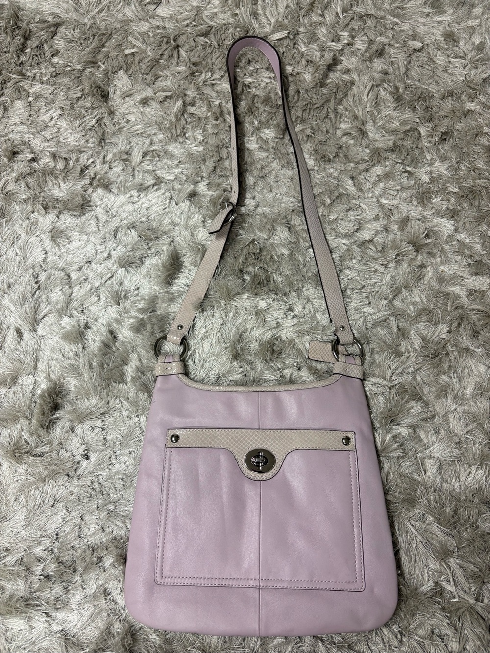 COACH Women's Lavender Crossbody Bag
